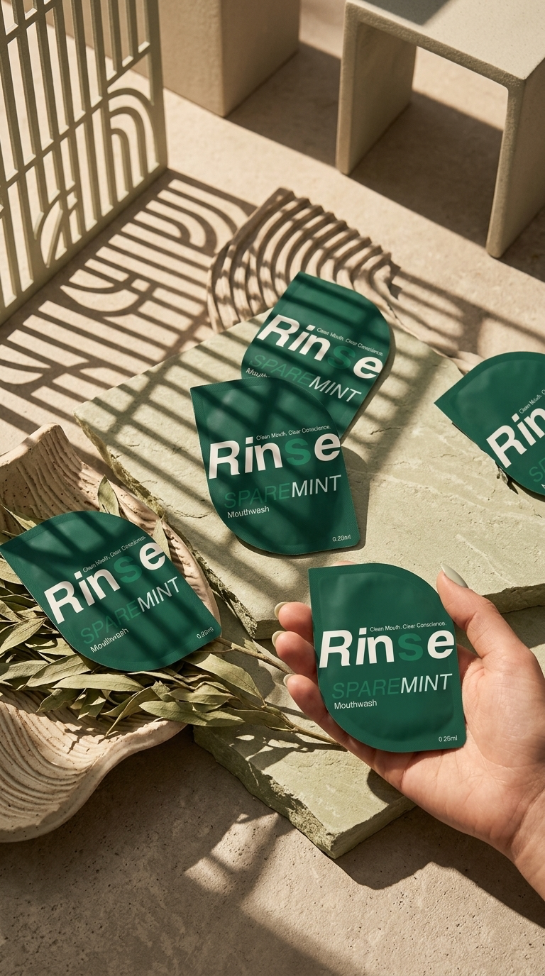Rinse Spearmint · 15 Sachets